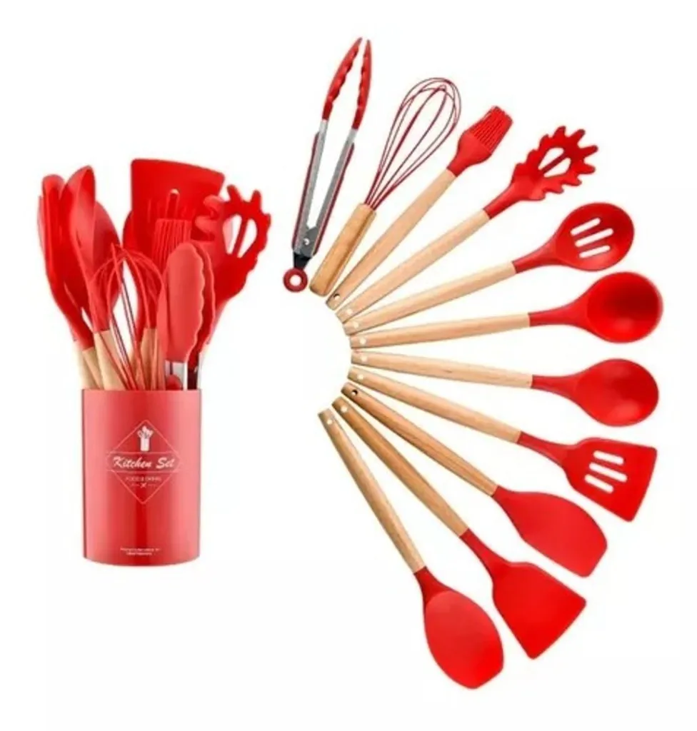 UTENSILIOS COCINA SILICONA 12pcs...webp