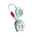 LAMPARA LED ESCRITORIO PORTALAPICES LUZ ESPEJO CERDO RECARGABLE.webp