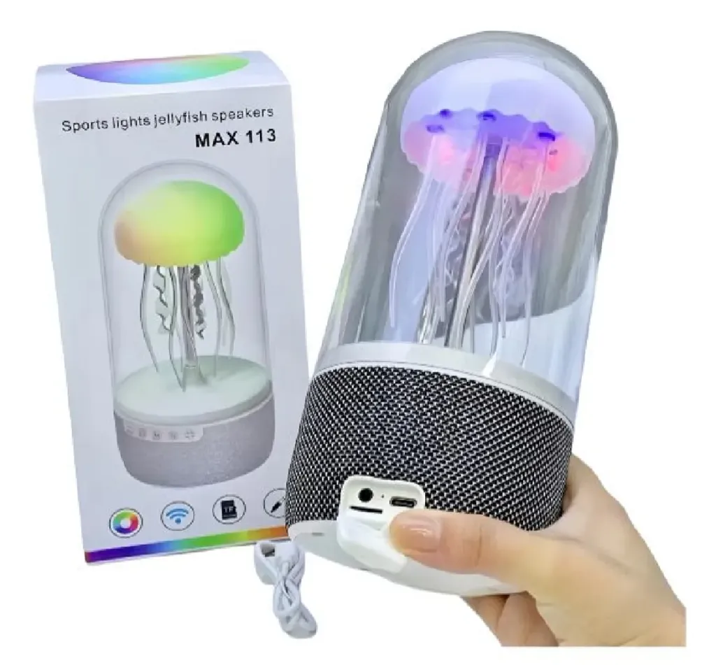 LAMPARA PARLANTE MEDUSA BLUETOOTH.webp