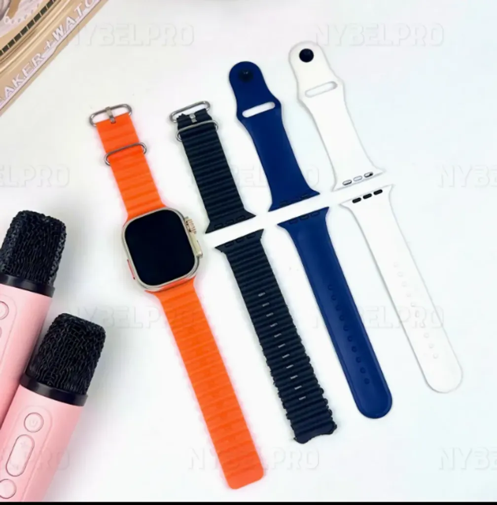 COMBO RELOJ PARLANTE 2 MICROFONOS PORTATIL BLUETOOTH......webp