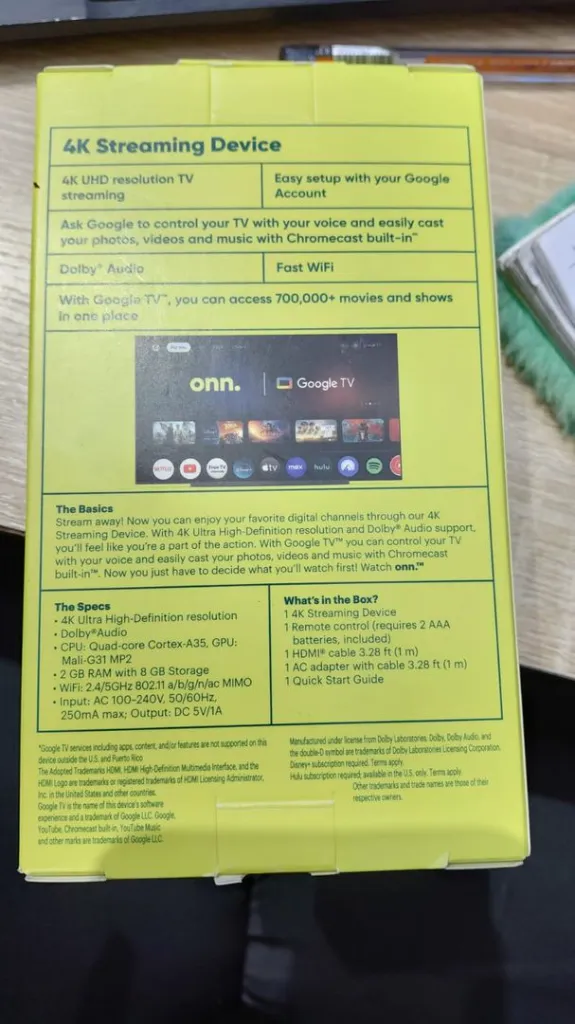 WATCH ONN 4K ORIGINAL COMANDO DE VOZ..webp