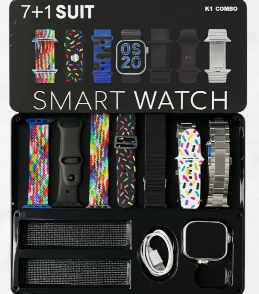 SMART WATCH ULTRA MAX 7 CORREAS DIFERENTES K1-COMBO....webp