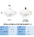 VENTILADOR BOMBILLO DE TECHO 60w 3 VELOCIDADES CON CONTROL...webp