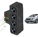 CIGARRERA CARGADOR PUERTOS USB-C CARRO ADAPTADOR ENCENDEDOR..webp
