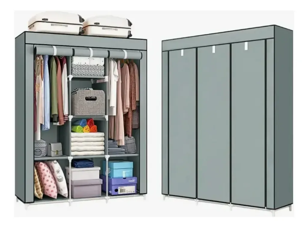 CLOSET ARMARIO 3 CUERPOS 88130 ALMACENAMIENTO 130X45X175.webp
