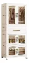 ARMARIO PORTATIL ORGANIZADOR CLOSET PLASTICO PLEGABLE 64x42x161.5Cm...webp