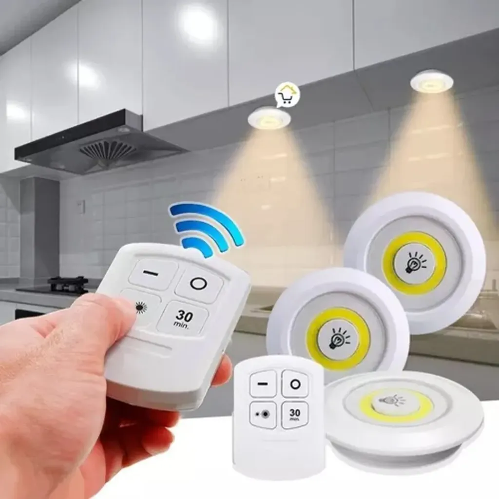 SET LUCES X3 CON CONTROL..webp