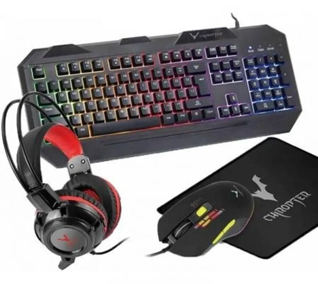 SET COMBO KIT GAMER 4 EN 1 WESDAR CHIROPTER KM12...webp