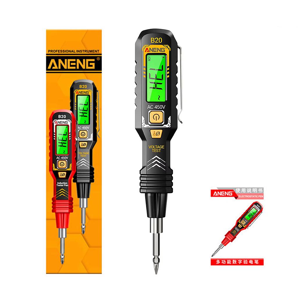 PROBADOR VOLTAJE SIN CONTACTO - TESTER - ANENG - QB/T5162-2017