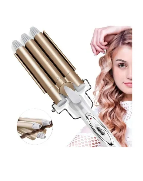 RIZADOR CABELLO 3 TUBOS - HAIR CURLER - M-11