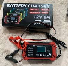 CARGADOR BATERIA INTELIGENTE - BATTERY CHARGER - 12V 6A