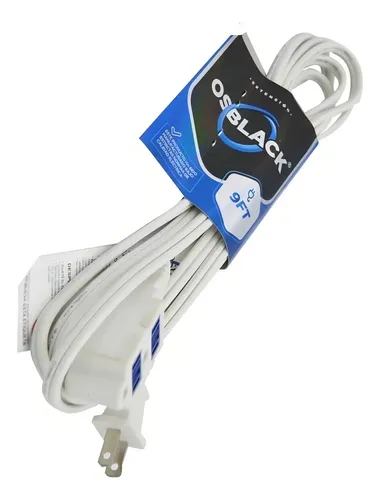 EXTENSION POLARIZADA BLANCA - OSBLACK - WJ-46 9FT 3 METROS