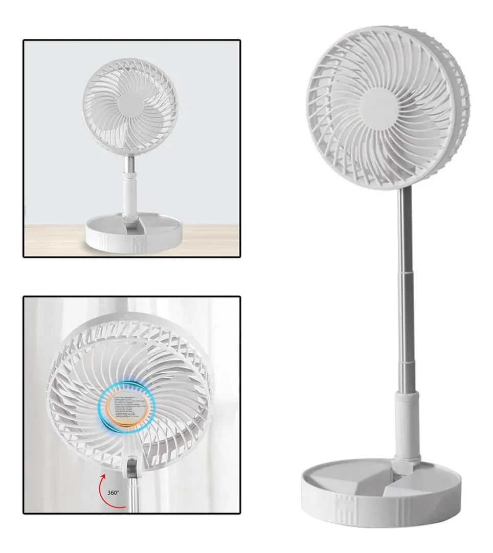 [30e8fb] VENTILADOR CON TRIPODE EXPANDIBLE