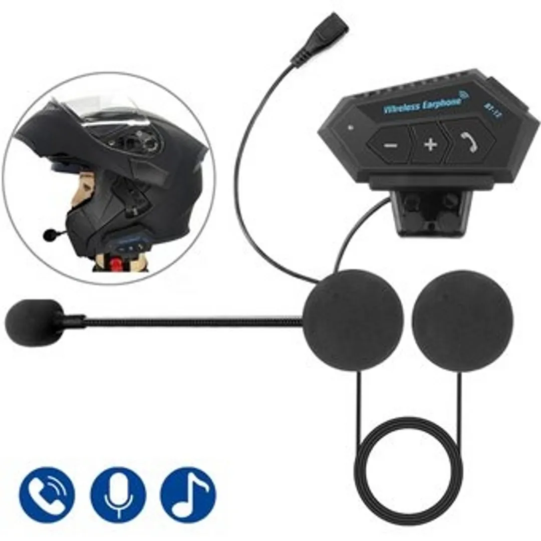 [429837] INTERCOMUNICADOR CASCO MANOS LIBRES BT 12