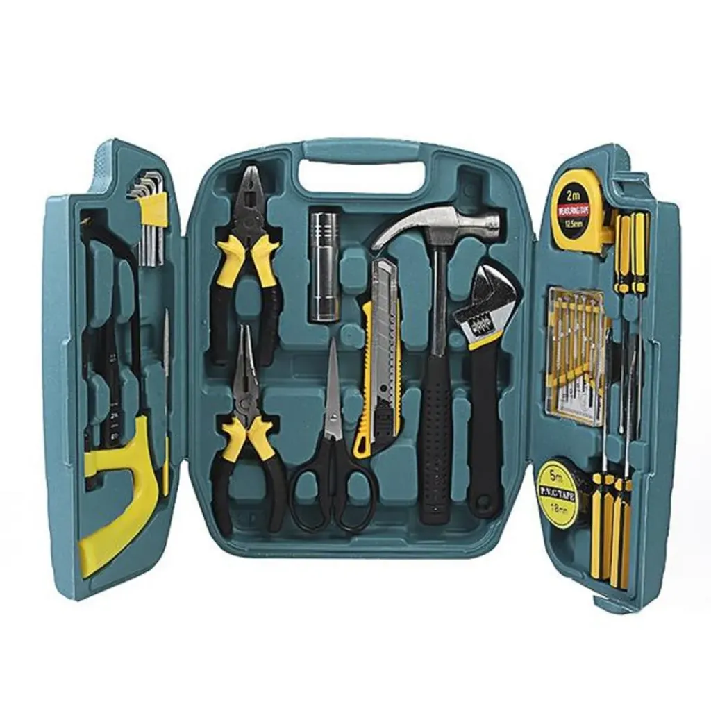 [911] KIT DE HERRAMIENTAS 27 PIEZAS CON ESTUCHE