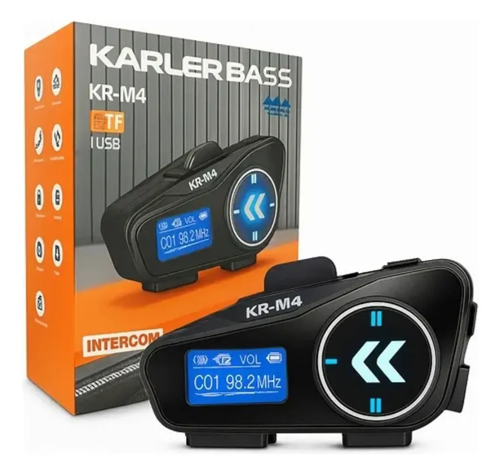 [844] INTERCOMUNICADOR CASCO MOTO KR-M4