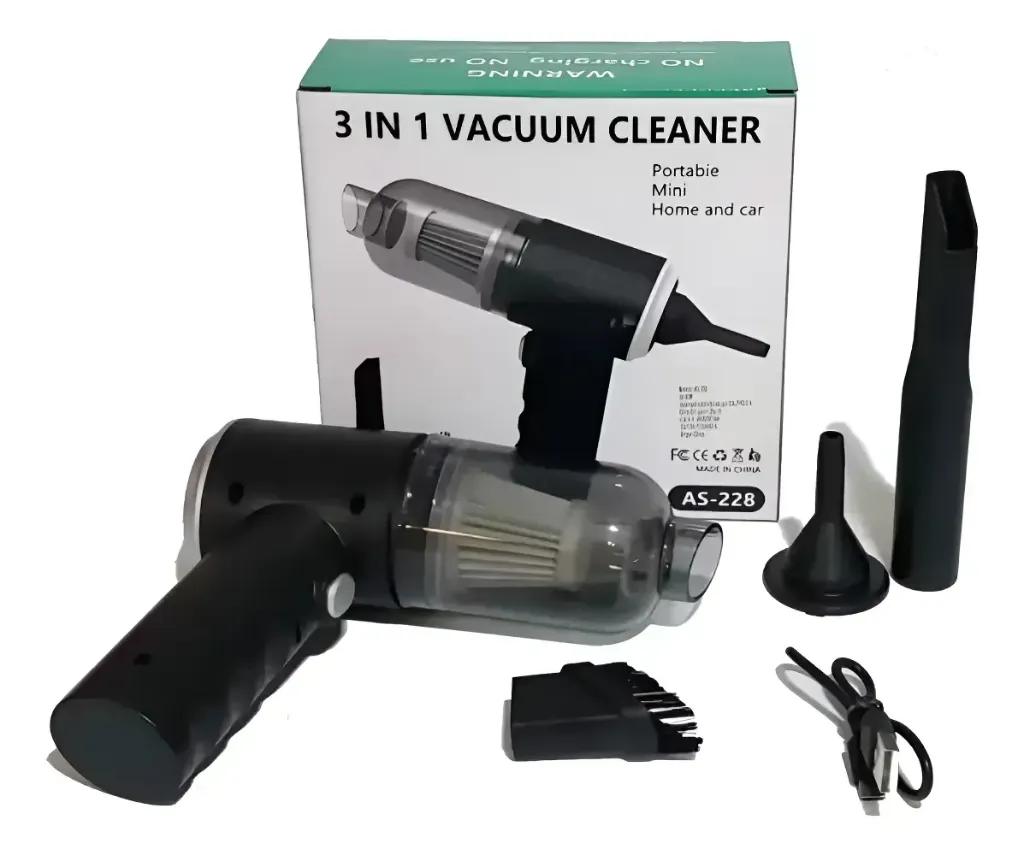 ASPIRADORA PORTATIL 3 EN 1 VACUMM CLEANER