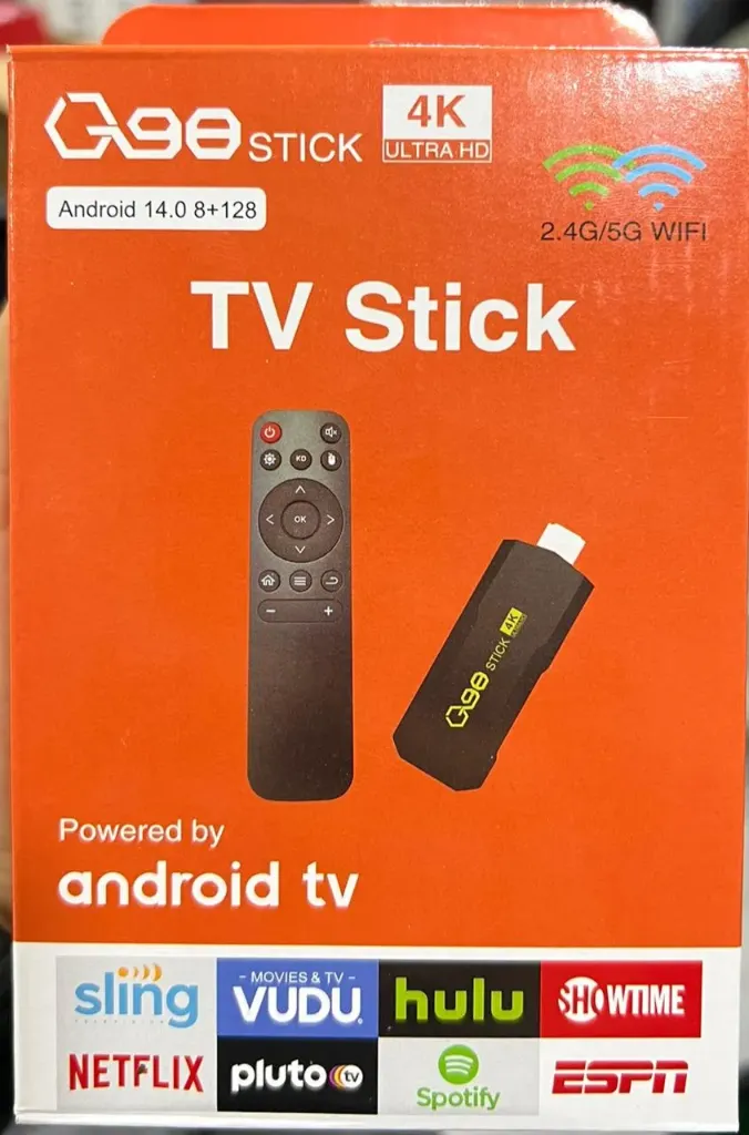 TV STICK CONVERTIDOR SMART TV Q98 4K ULTRA HD