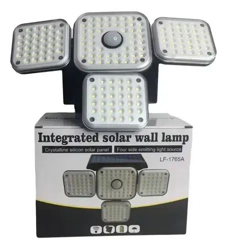 LAMPARA LED PANEL SOLAR LF-1765A