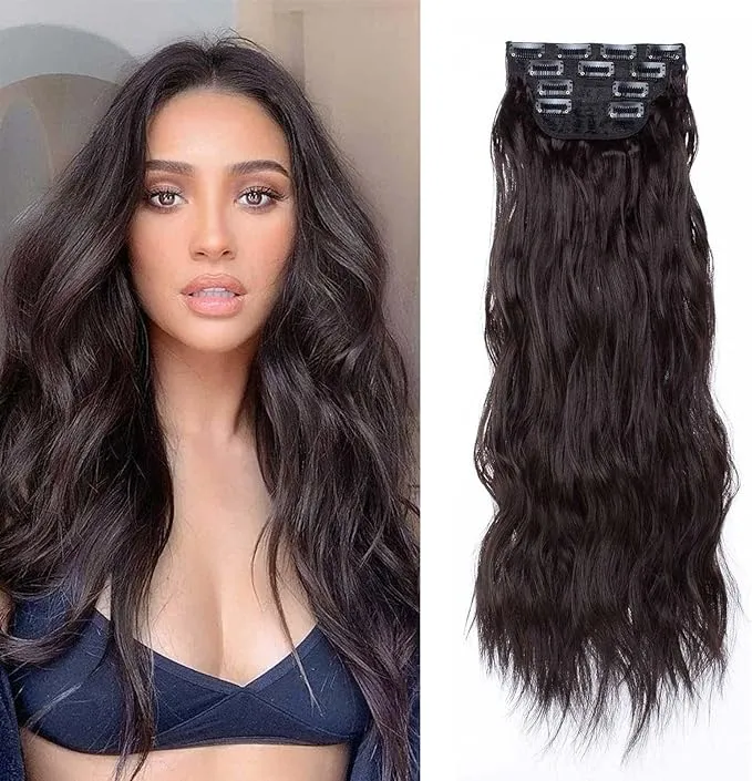EXTENSIONES DE CABELLO CON CLIP PELUCA