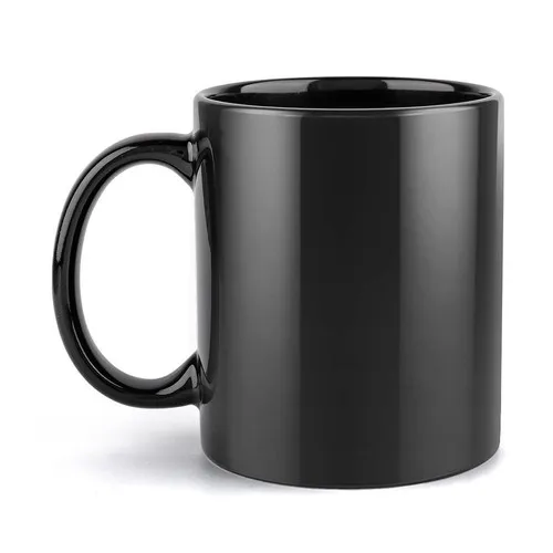 TAZA DE CAFE CERAMICO NEGRO