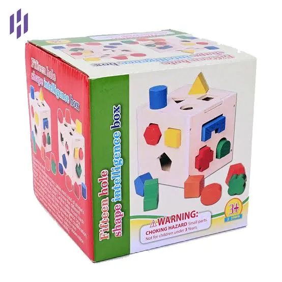 [CED-JUG-003] FIFTEEN HOLE SHAPE INTELIGENCE BOC JUGUETE DIDACTICO