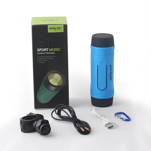 [S1] PARLANTE BLUETOOTH ZEALOT S1 CON SOPORTE PARA BICICLETA