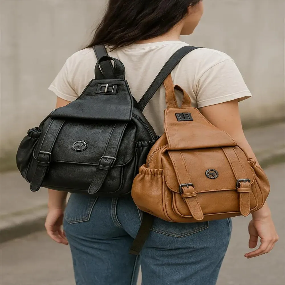 MALETA BOLSO MOCHILA PARA DAMA (Negro)