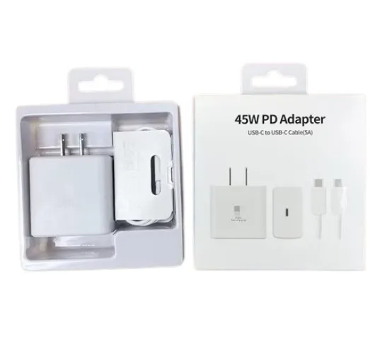 CARGADOR SAMSUNG 45W PD – CAJA BLANCA