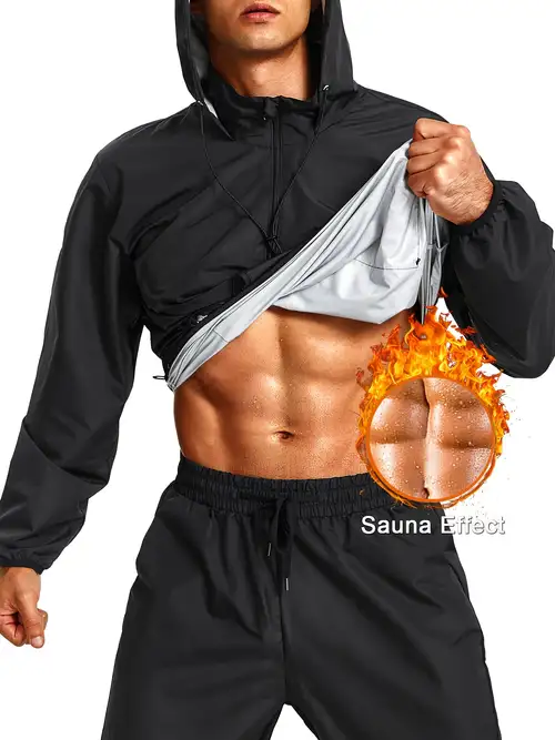 CHAQUETA REDUCTORA FAJA COMPRESION SWEAT SHAPER