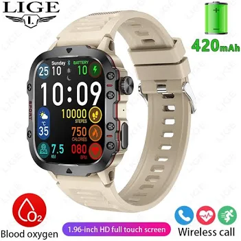 RELOJ INTELIGENTE MILITAR RESISTENTE H19