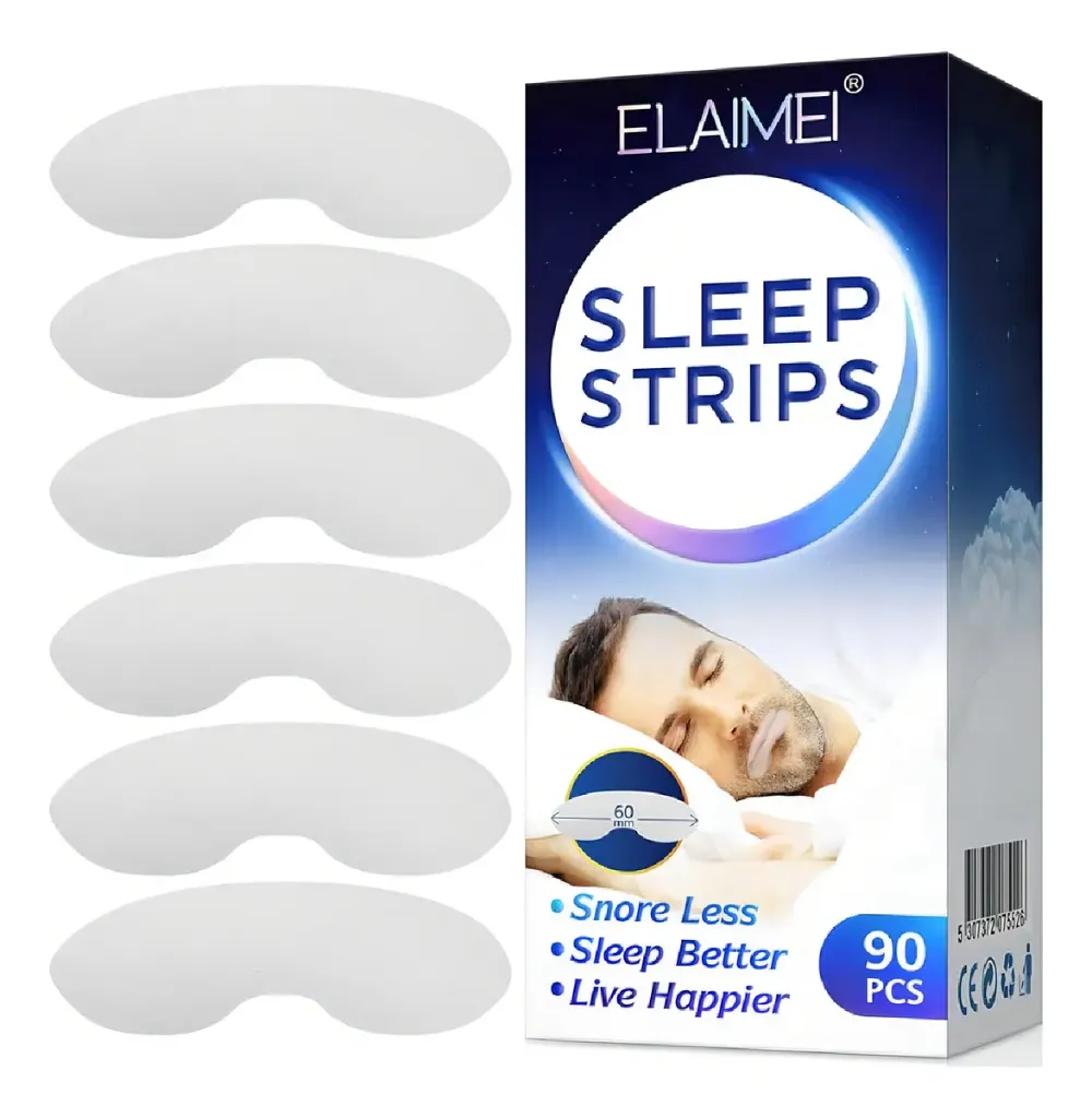 [CED-SAL-029] TIRAS ANTIRONQUIDOS SLEEP STRIPS 90 PIEZAS