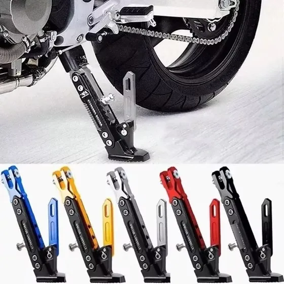 [CED-VEH-015] PATA SOPORTE LATERAL DE MOTO PREMIUM PRO