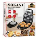 TOSTIAREPAS X6 MULTIFUNCIONAL SOKANY ANTIADHERENTE