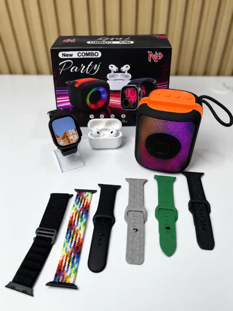 [NX-01] COMBO NX-01 RELOJ SMART WATCH PARLANTE SPEAKER Y AIRPODS PRO 5