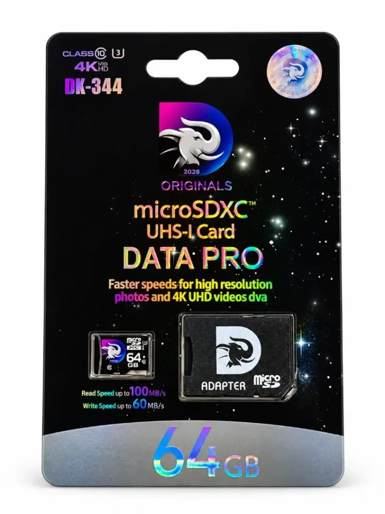 [DK-344] TARJETA DE MEMORIA MICRO SD 64GB CLASE 10 DUKA