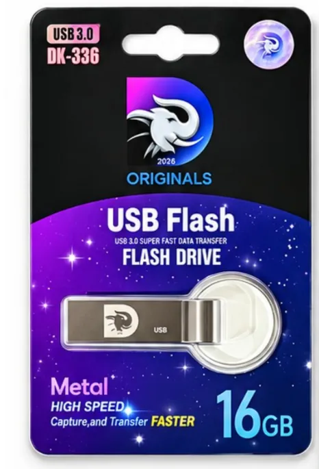 [DK-336] MEMORIA USB METALICA 16GB DUKA 3.0 HIGH SPEED