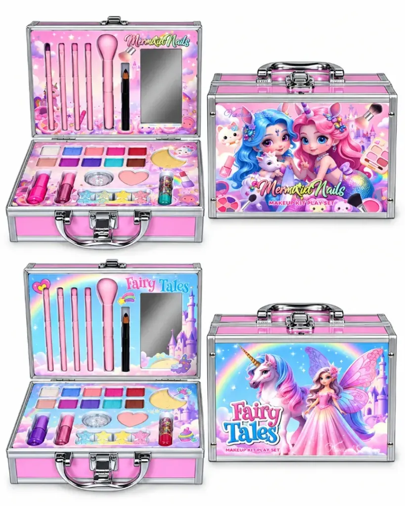 MALETIN DE MAQUILLAJE INFANTIL CON ACCESORIOS FAIRY