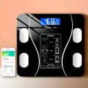 BASCULA EN VIDRIO BALANZA PESA BLUETOOTH