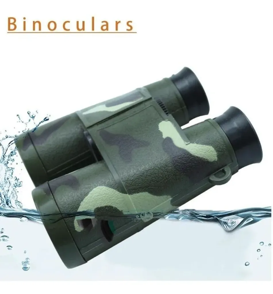 [86d1fc] BINOCULARES PRISMATICOS CAMUFLADOS DR0766