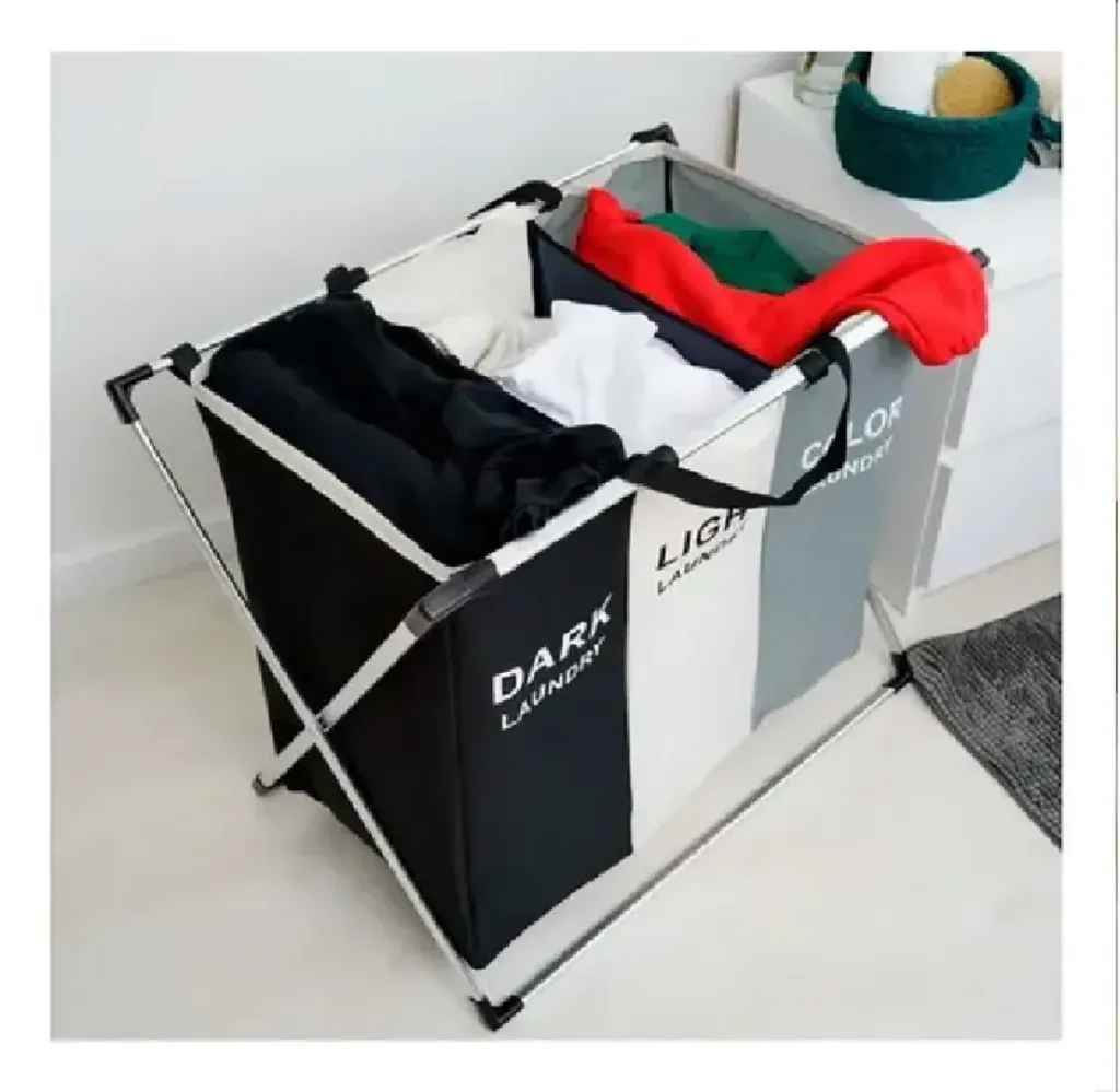 [e16a06] CESTA ROPA TRIPLE