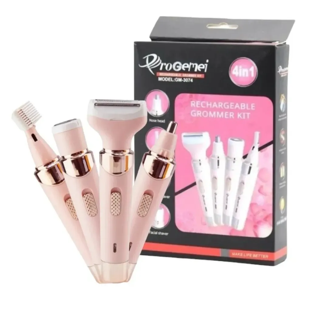[BOD-BEL-007] DEPILADORA MUJER GEEMY 4 EN 1 GM3074