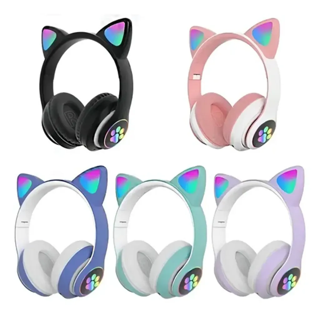 [664] DIADEMA GATO CON LUCES