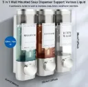 DISPENSADOR JABON BAÑO X3 SOAP DISPENSER 300ML