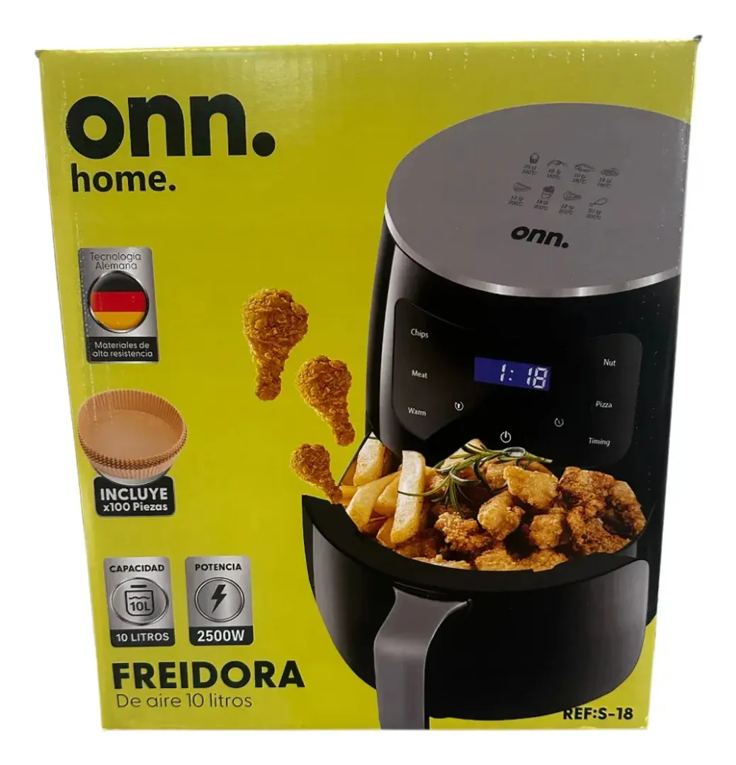 [DER-COC-FONN1] FREIDORA DE AIRE ONN CAJA VERDE 10L