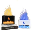 HUMIDIFICADOR DIFUSOR DE AROMAS LUZ LED LLAMAS