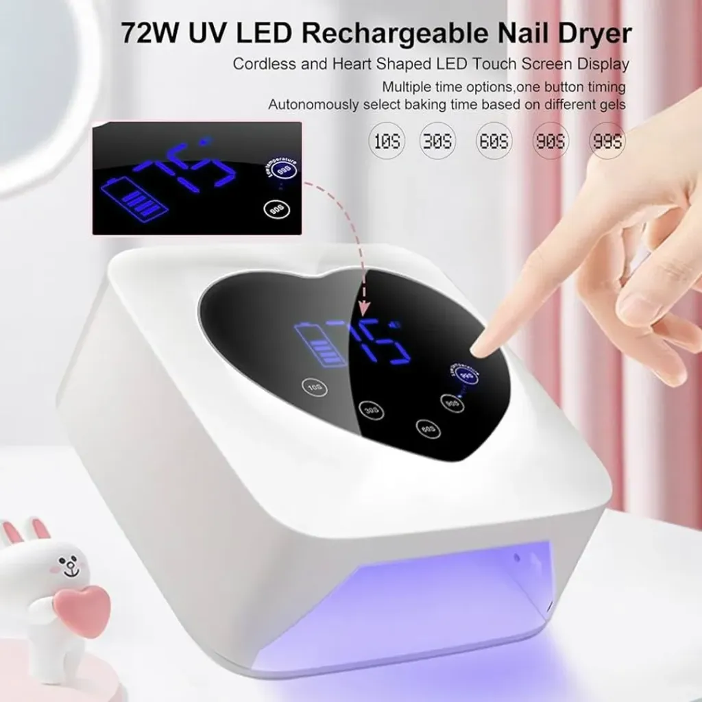 [M318] LAMPARA DE SECADO PARA UÑAS 72W