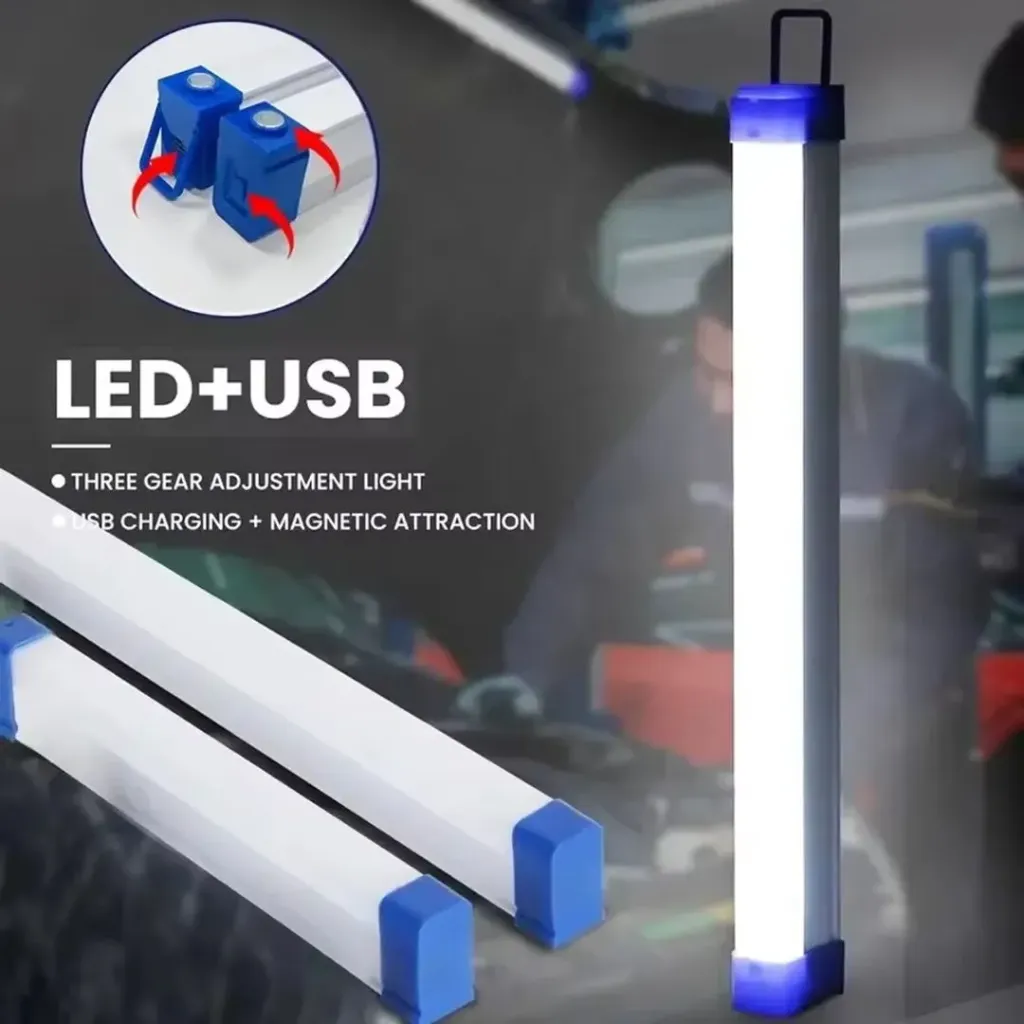 [8c8e2c] LAMPARA LED RECARGABLE IMANTADA T330