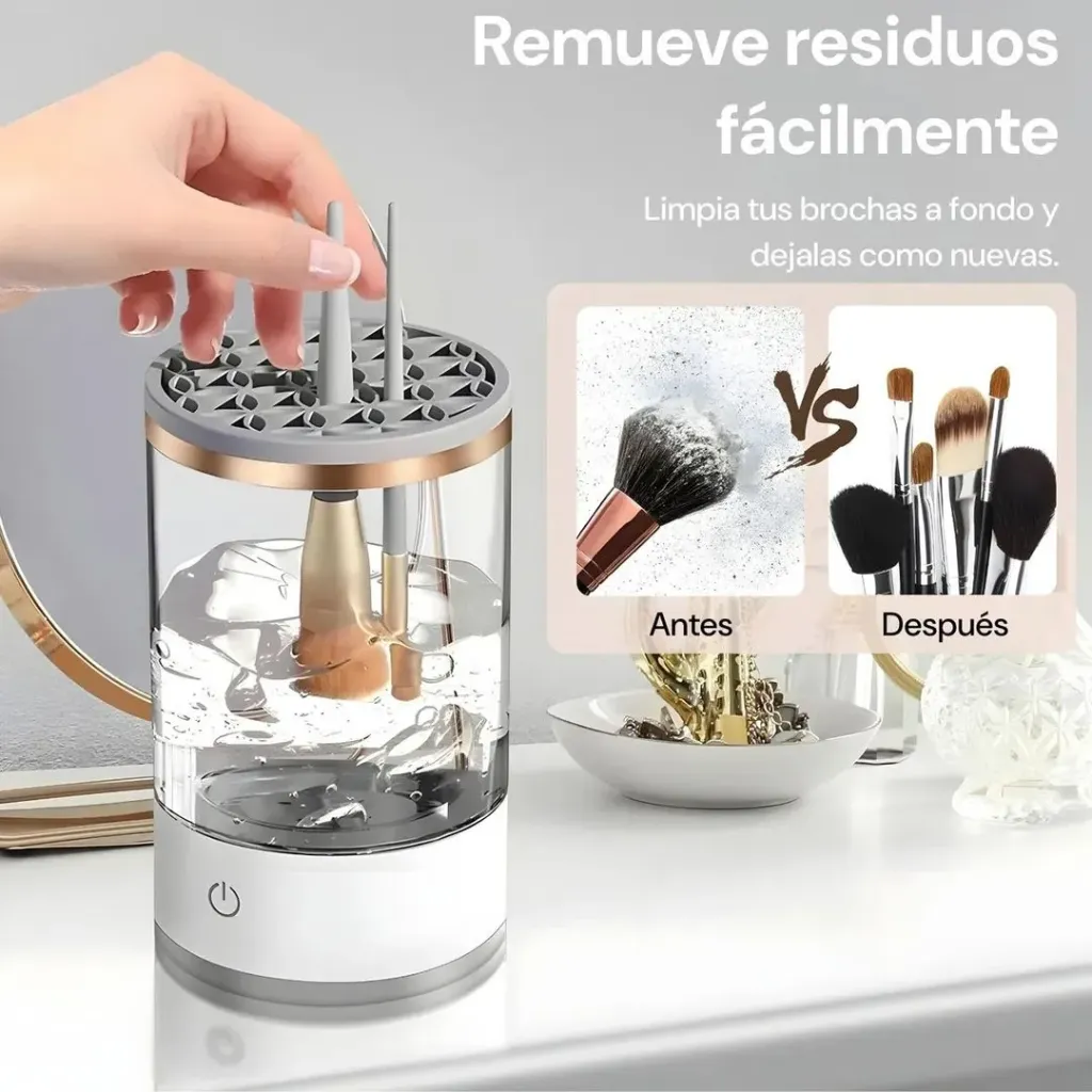 [HZ-001] LIMPIADOR BROCHAS MAQUILLAJE - MAKEUP BRUSH CLEANER LS-116