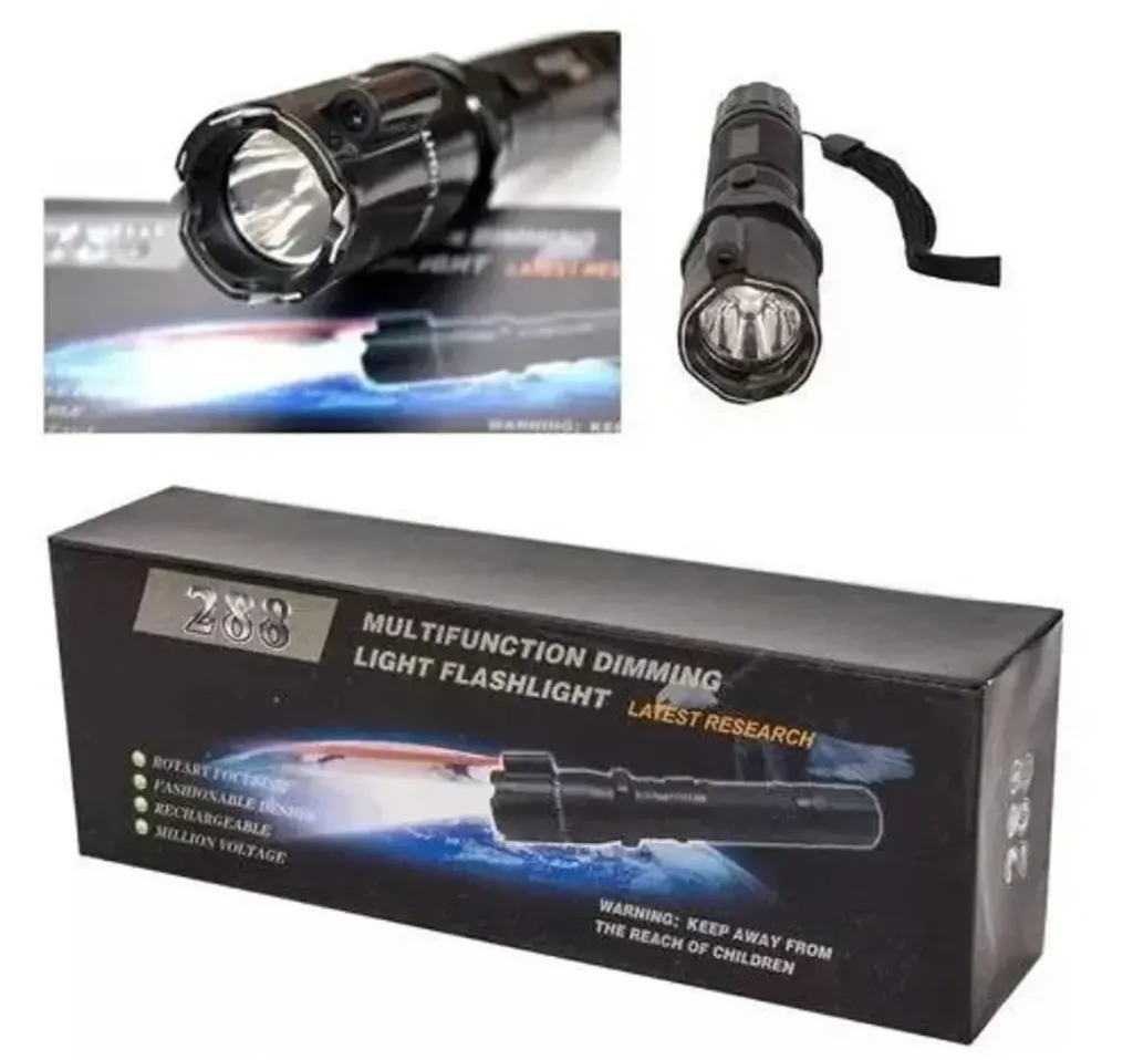 [e09647] LINTERNA CON TASER 1101